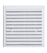 VENTILATIONSGITTER MED NET 175*175MM BRUN - KRA 011 BR VENTILATIONSGITTER MED NET 175*175MM BRUN - KRA 011 BR
