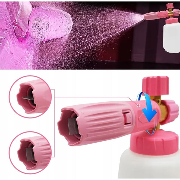 Skumbrikka 1L läpinäkyvä messinkisuutin 1,2mm R-02