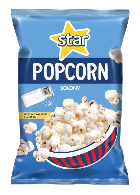 Suolatut popcornit tähtimäisinä 95 g