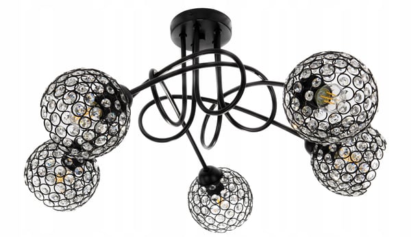 LED-KRISTALLHÄNGANDE TAKLAMPA