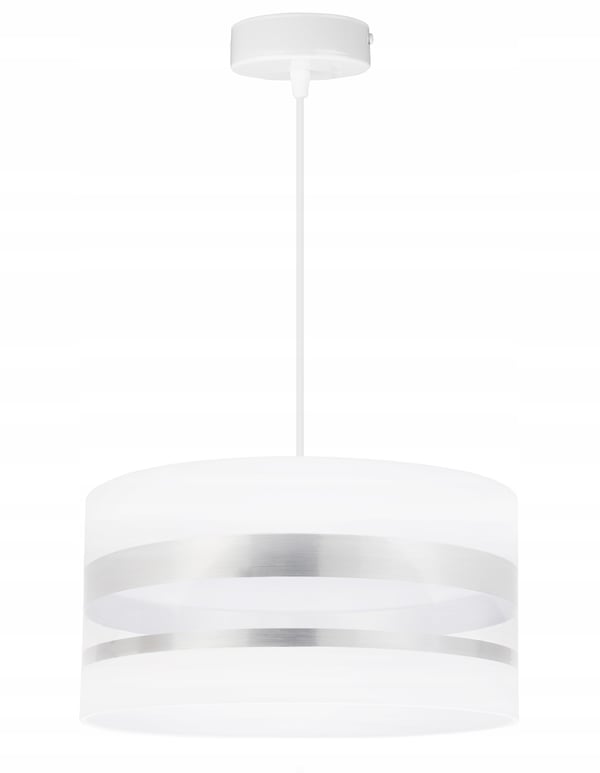 ELEGANT LOFTHÆNGELAMPE, KROM, LED-LAMPESKÆRM