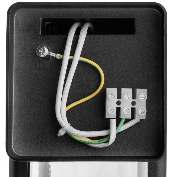 Trädgårdsvägglampa, E27, QUADRA LUMILED, Utomhus, Fasad