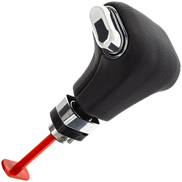 VW Golf V 03-09 automatisk gearknap sort økoläder og krom VW Golf V 03-09 automatisk gearknap sort økoläder og krom