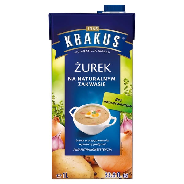 Krakus Hapan ruiskeitto 1 l