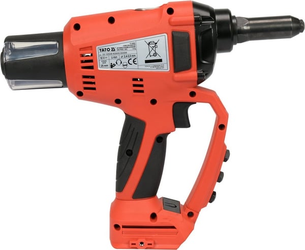 BØRSTELØS NITTER 18V, 20N, UDEN BATTERI - YT-82956