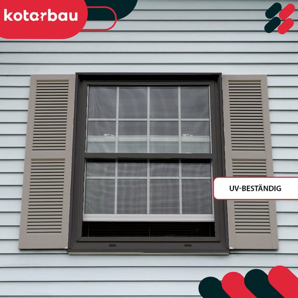 Viemäröintisuojus PVC-ikkunoille, kansi, ruskea, 36 mm, 10 kpl:n sarja