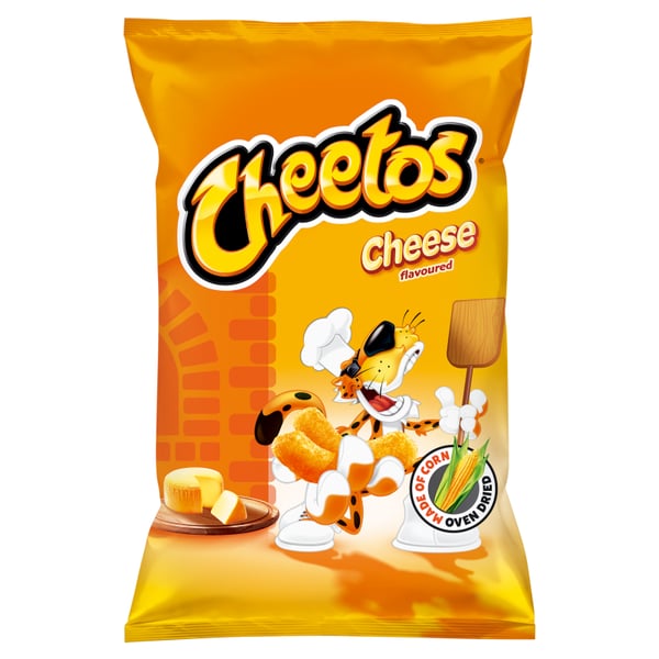 Cheetos-juustolla maustetut maissisipsit 85 g Cheetos-juustolla maustetut maissisipsit 85 g