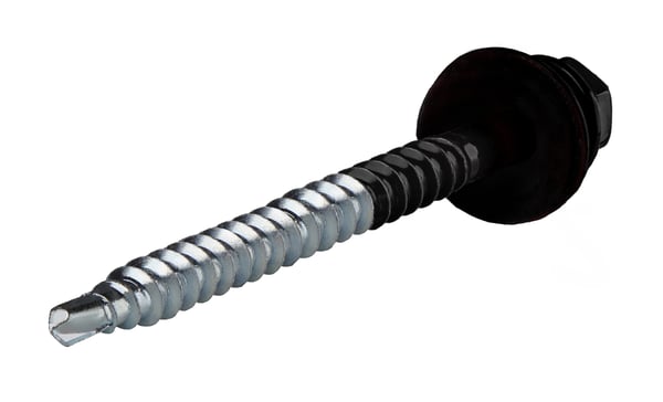 Landmandsskruer GTF2 Z14 4,8x60mm RAL 9005