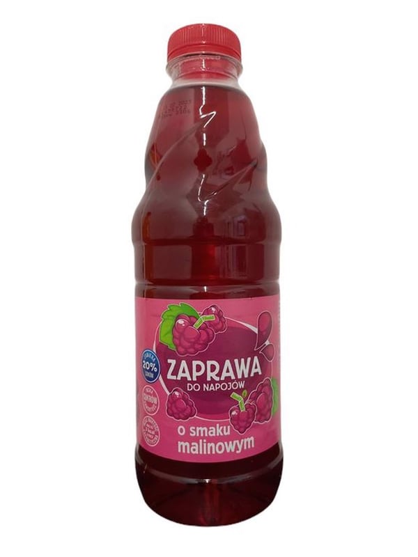 Vadelmanmakuinen juomasekoitus 1 l
