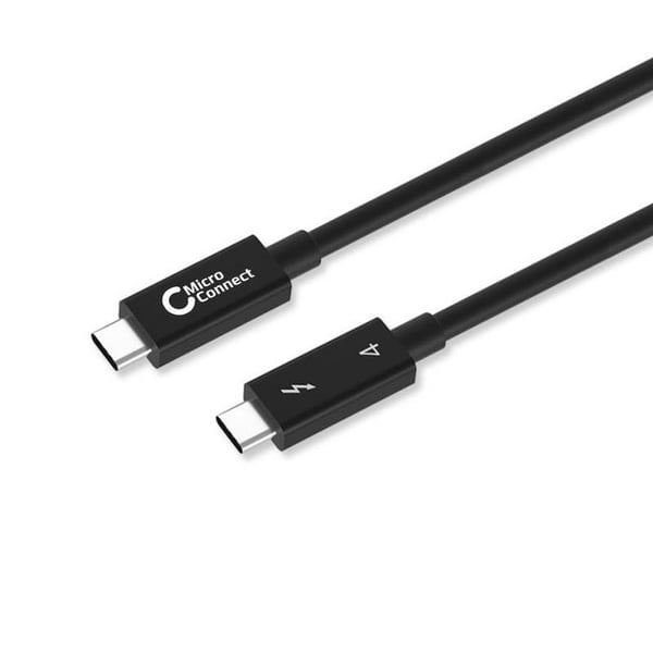 MicroConnect Thunderbolt 4-kabel 1m 40 Gbit/s