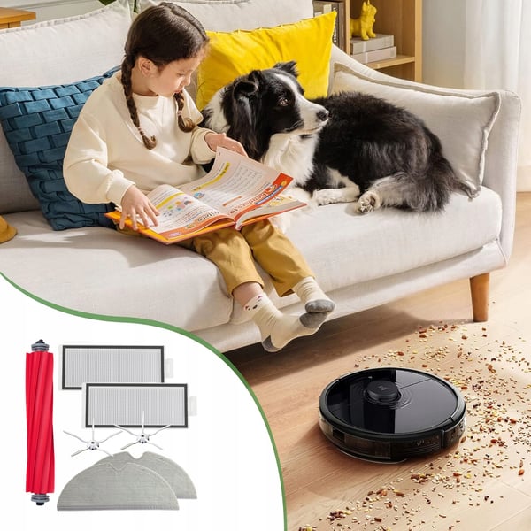 Lisävarustesetti harjasuodattimet MOP Xiaomi Roborock Q7 MAX MAX+ T8:lle