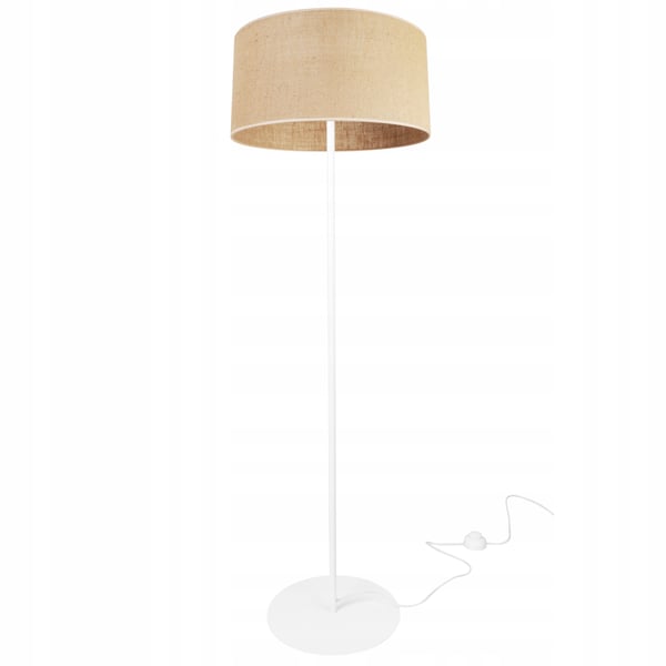 GULVLAMPE MED STÅENDE METALSKÆRM 40 CM