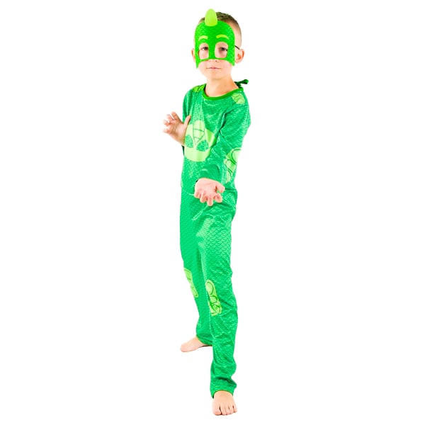 PJ Masks kostume til karneval, gekko-udklædning, kostumefest 12