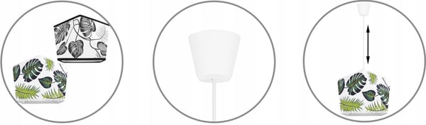 Loftshængende lampe lysekrone lampeskærm moderne