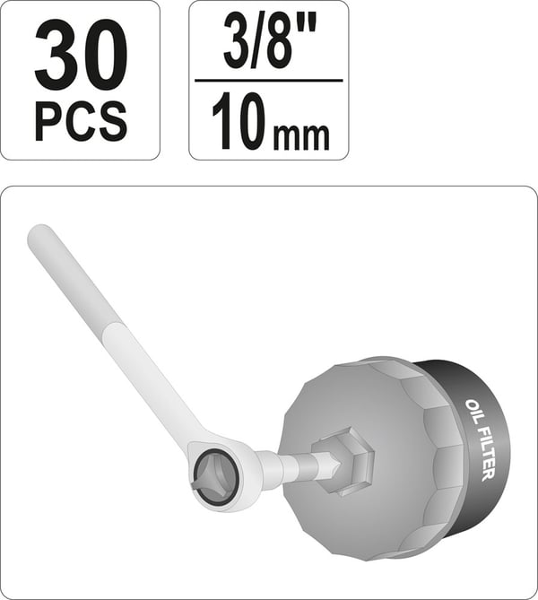 OLIETOPNØGLER 30 STK. - YT-0596