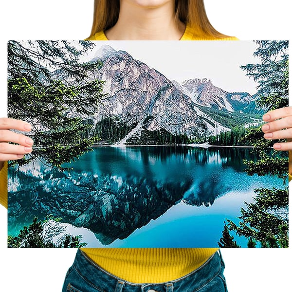 Diamantmålning 30x40 Naturligt bergslandskap