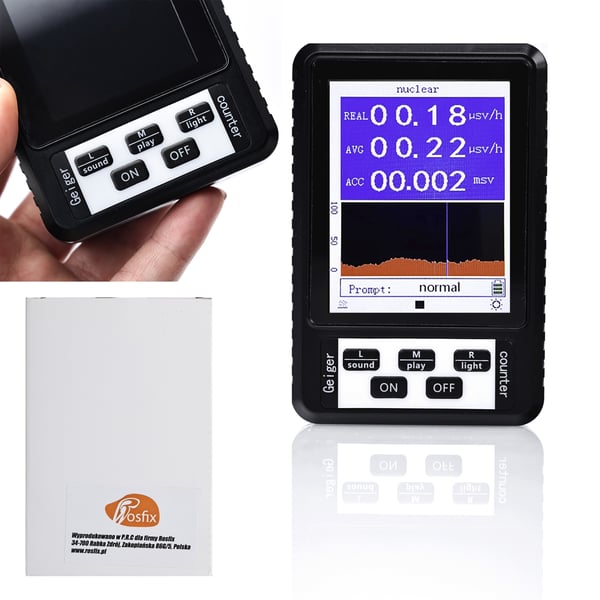 Rosfix digital geigerstrålningsmätare XR1 BR-9B