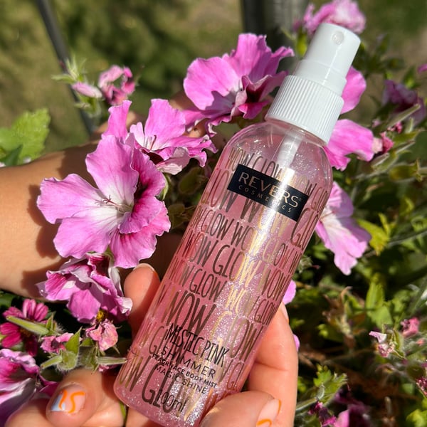 Body Mist. Duftende med lysnende partikler. Mandarin.
