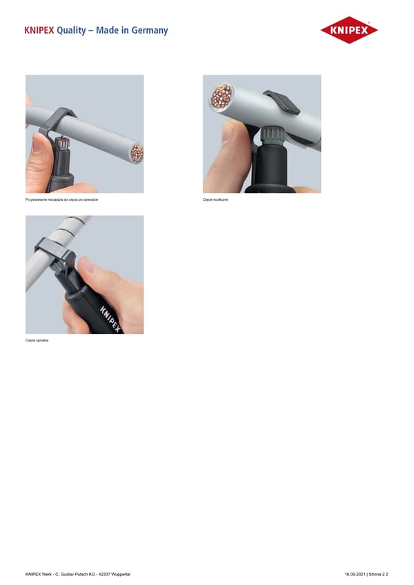 VÆRKTØJ TIL AFISPLÅTNING AF YDRE ISOLERING 6,0-29,0 MM 135 MM - KN 16 30 135