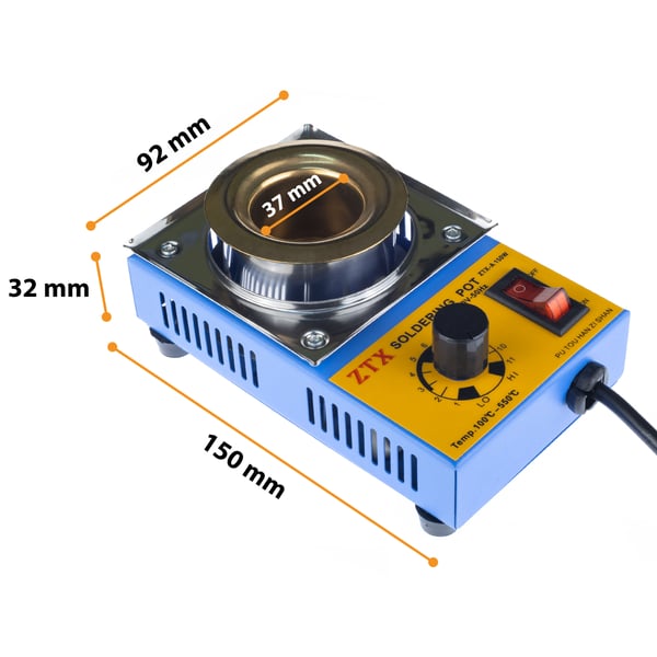 Lödkopp 11-A 150W juotoskupari 38mm säiliöllä