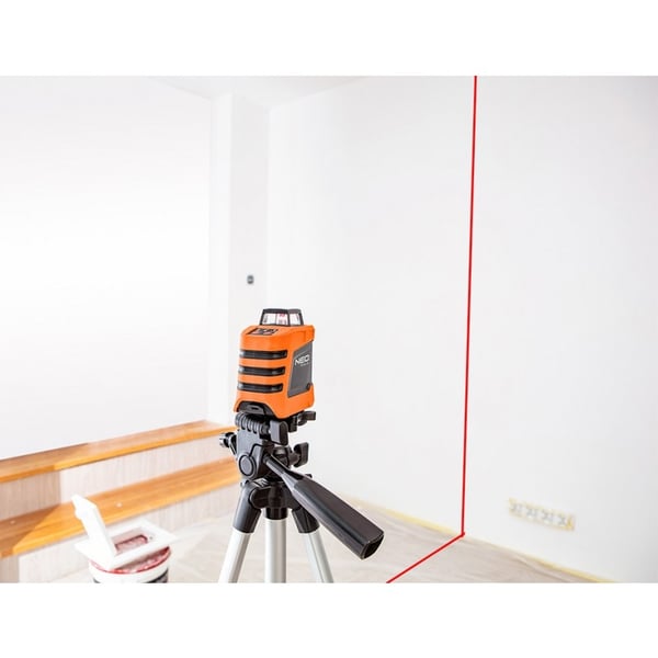 TASOLASER 15M 360 VAAKASUORA JALUSTA 1,5M PUNAINEN - T N75-102