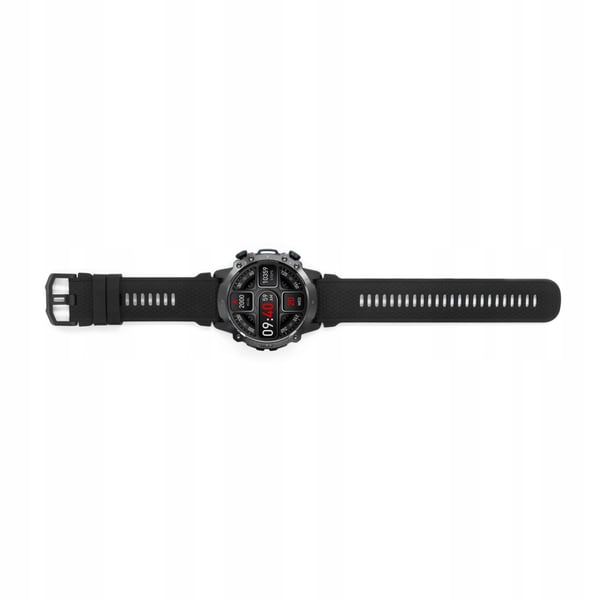 Kiano Watch Sport smartklocka svart herr med samtal och meny 2 armband ingår