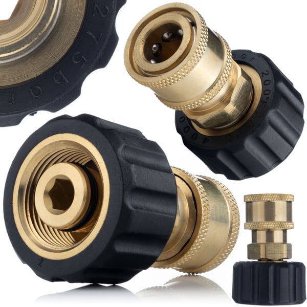 Kärcher adapter M22-kontakt för 1/4" snabbkoppling 1,5 tum