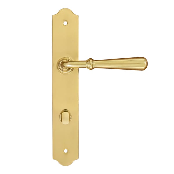 Barton håndtag med WC-plade 72 mm poleret messing
