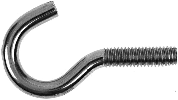 ÅBEN KROGSKRUE MED METRISK GEVIND R8 6*50MM - SHA 6*50 R8 ÅBEN KROGSKRUE MED METRISK GEVIND R8 6*50MM - SHA 6*50 R8