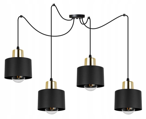 MODERNI KATTOVALAISIN MUSTA LED-VALAISIN