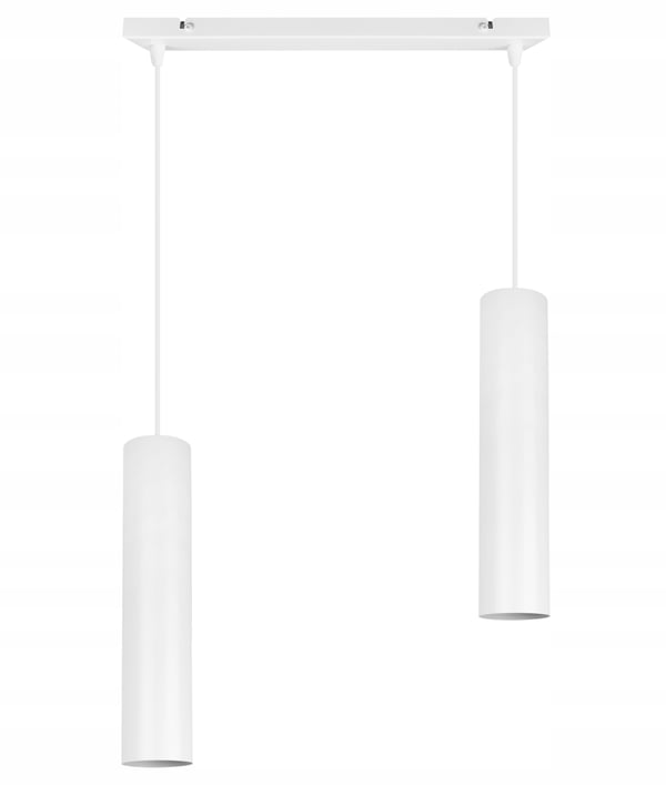 MODERNE LOFTHÆNGELAMPE HVID LED-LAMPE