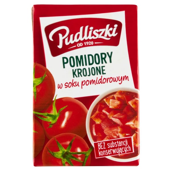 Pudliszki Tomaattimurskaa tomaattimehussa 390 g