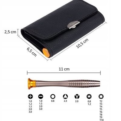 25-in-1 tarkkuusmutteriavain Torx-ruuvinvääntimillä