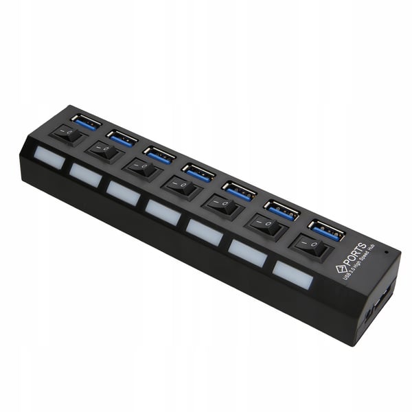 USB 3.0 HUB 7 Ports x7 SPLITTER Splitter