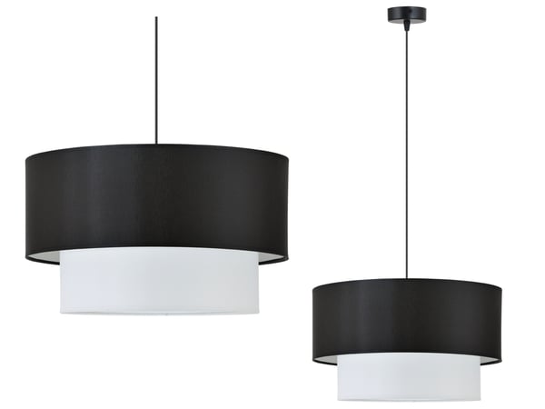 Moderni riippuvalaisin varjostimella 40 cm kangasta
