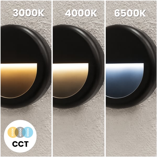 Utomhuslampa trappbelysning vägglampa CCT 3000-6500K LED 4W IP65 VIREO LUMILED