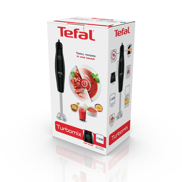 Tefal Turbomix HB121838 sekoitinvarras musta 350W, 2 terää