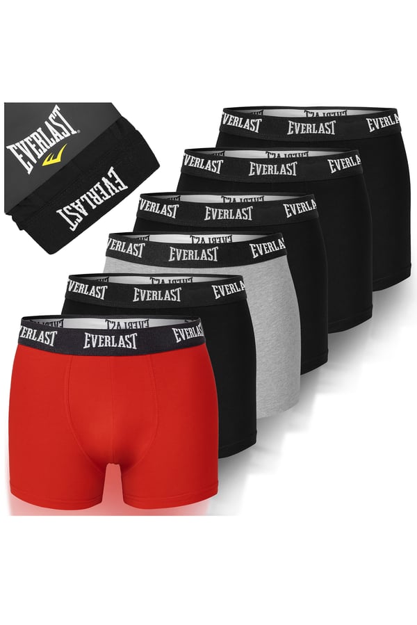 Everlast miesten puuvillaiset bokserit BM405 6 kpl koko L