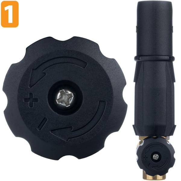 S0401 skumspruta för högtryckstvätt 1000ml G1/4F 1,23mm munstycke
