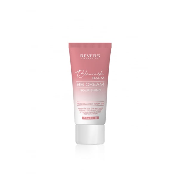 BB Cream med panthenol. Farve PEACH 03. Udjævner hudtonen og fugter.