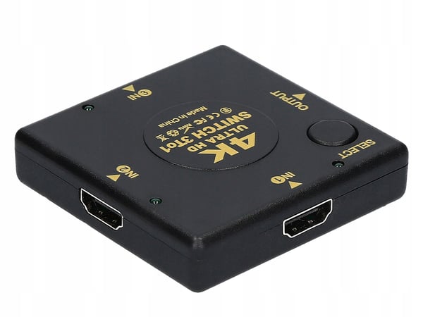 SWITCH 3x HDMI-kytkinjakaja ULTRA HD 4K