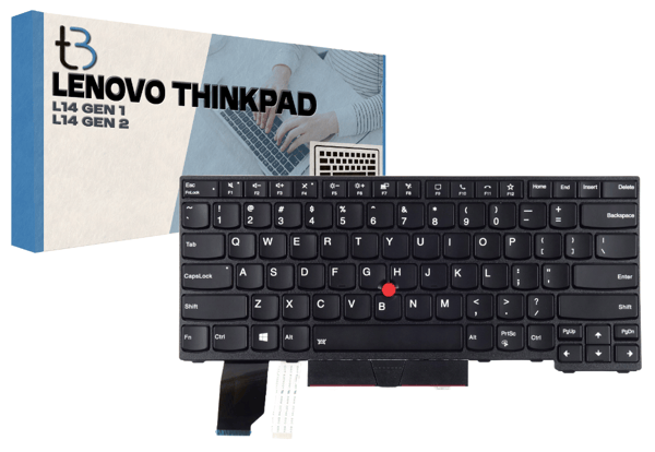 Lenovo ThinkPad L14 Gen 1 Gen 2 -näppäimistön LED-taustavalo