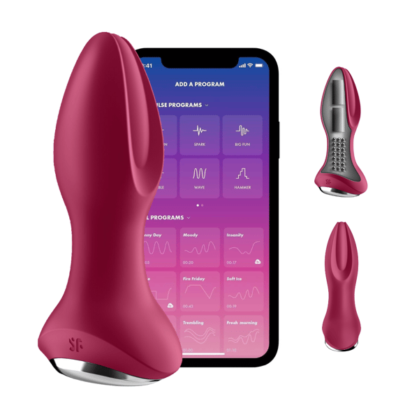 Satisfyer Analplugg Rotatorplug 2+ roterande