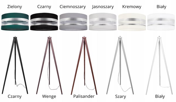 MODERNE TRIPOD GULVLAMPE MED KROM LED-SKÆRM