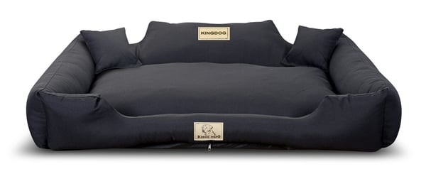 Koiran sänky aitta KINGDOG MM43 115x95 cm mukautettu purettava liukumaton musta