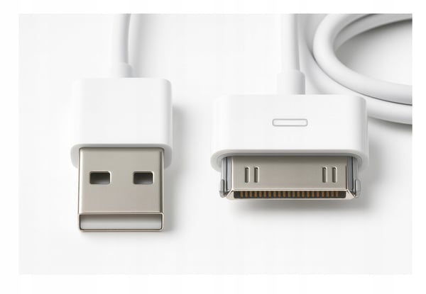 USB A 30-pins laddningskabel för iPhone 3G 3GS 4 4S iPad iPod