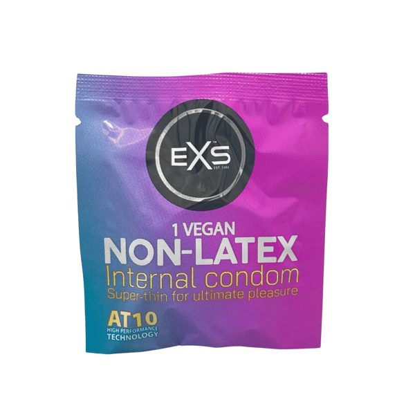EXS Lateksiton sisäkondomit - Pitsireunaiset (1 kpl)