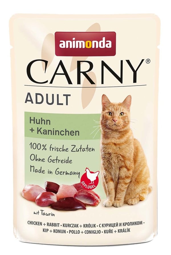Animonda Carny Våtmat för vuxna katter MIX av smaker 24x85g