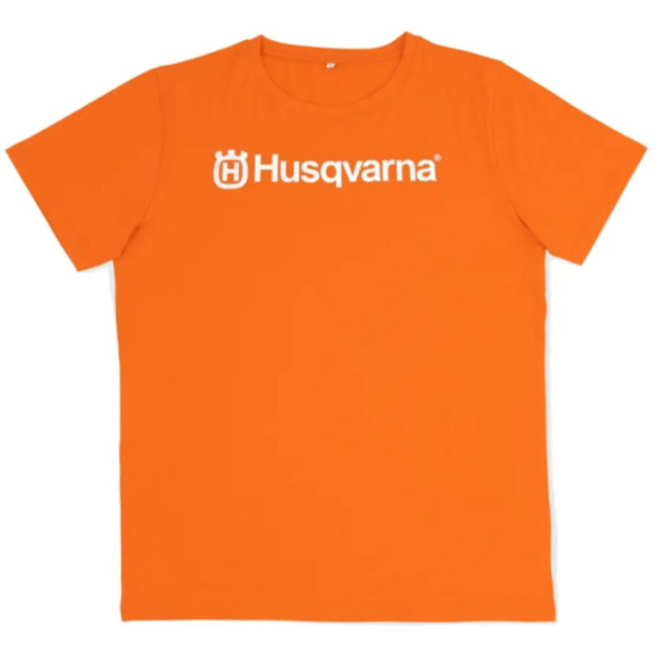 T-shirt undertrøje HUSQVARNA størrelse L original orange