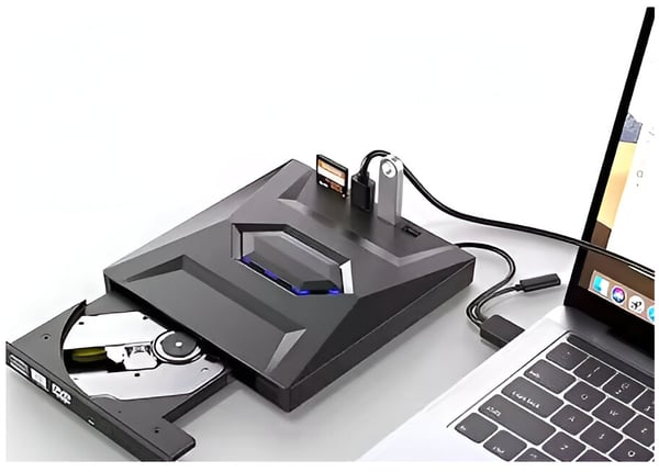 Ekstern CD DVD RW 5 i 1 USB 3.0 type optisk drev CD